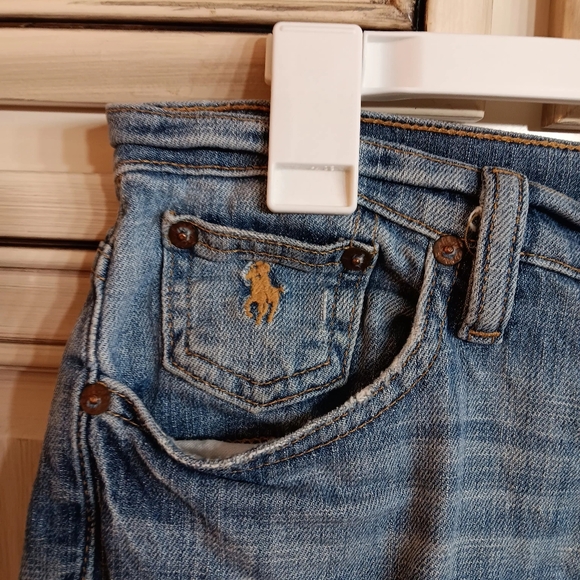 Ralph Lauren Sport Denim Jean Shorts‎ - Size 6 - Picture 3 of 5